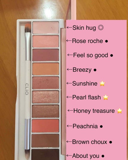 プロレイヤリングアイパレット/CLIO/アイシャドウパレットを使ったクチコミ(2枚目)