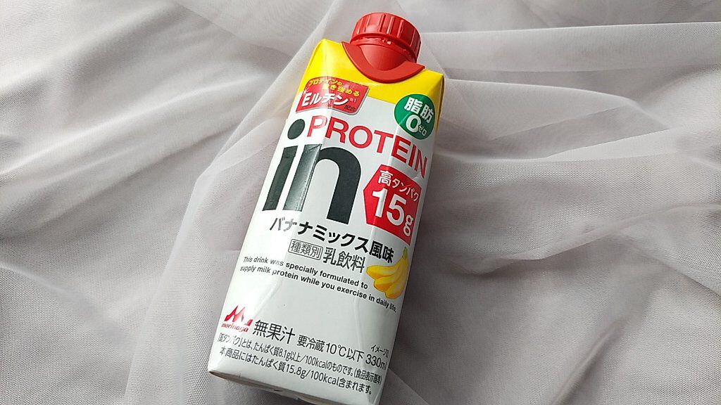 riii　バナナミックス風味　in　by　PROTEIN　PROTEIN｜森永乳業の口コミ　????in　LIPS