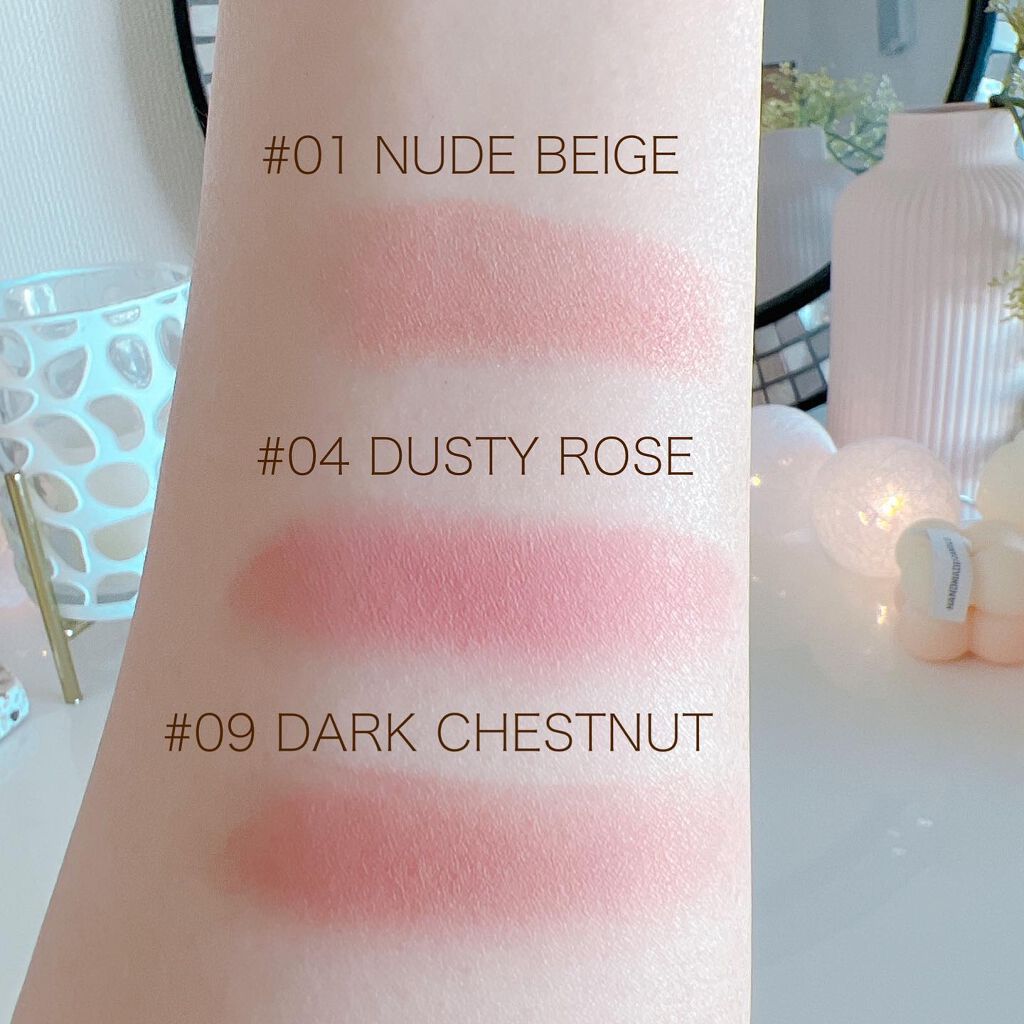 ピュア チーク カラー/heme/パウダーチークを使ったクチコミ(3枚目)