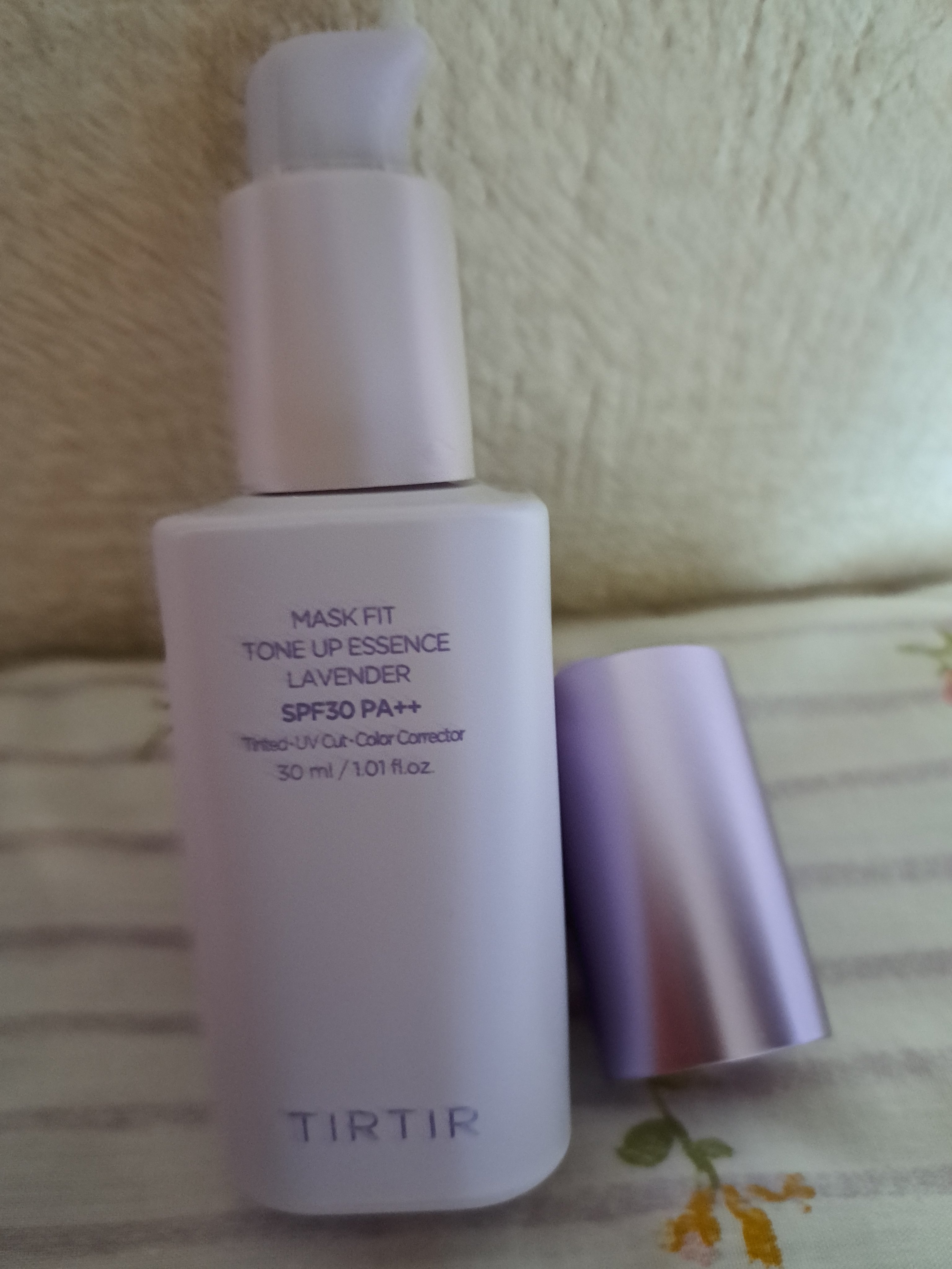 マスクフィットトーンアップエッセンス ラベンダー/TIRTIR(ティルティル)/化粧下地を使ったクチコミ（2枚目）