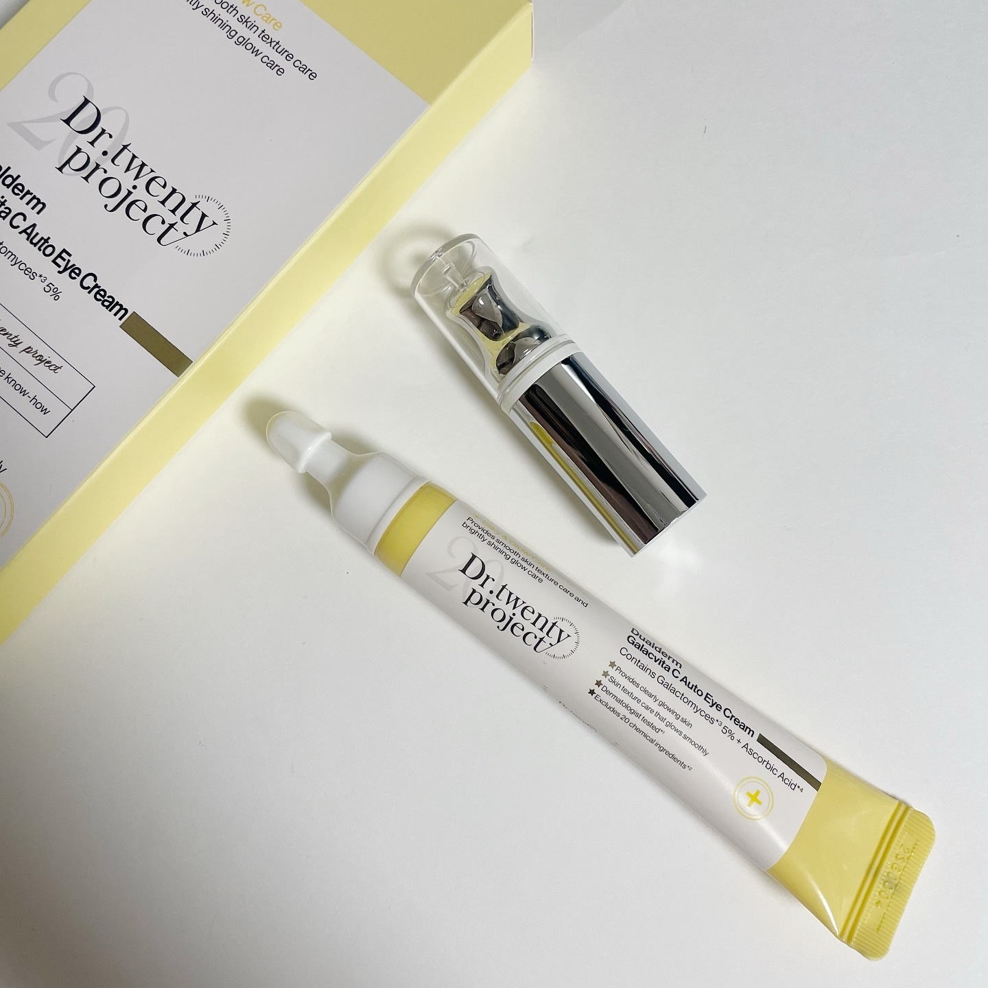 デュアルダムガーラックビタCオートアイクリーム/Dr.Twenty Project/アイケア・アイクリームを使ったクチコミ（2枚目）
