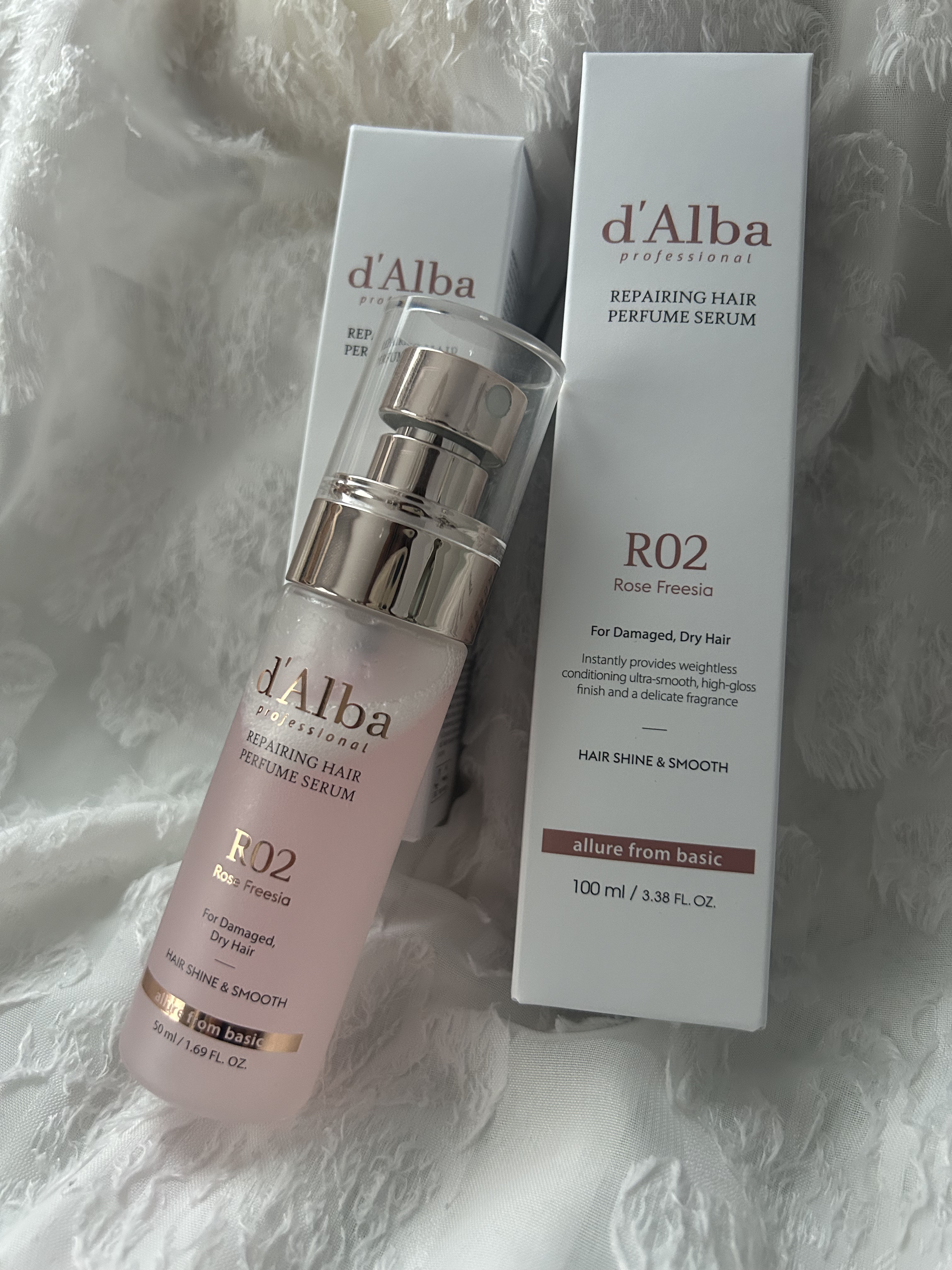 プロフェッショナルリペアリングヘアパヒュームセラム/ダルバ/ヘアミストを使ったクチコミ（2枚目）