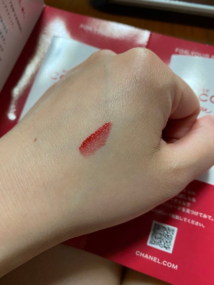ルージュ ココ ブルーム /CHANEL/口紅を使ったクチコミ(2枚目)