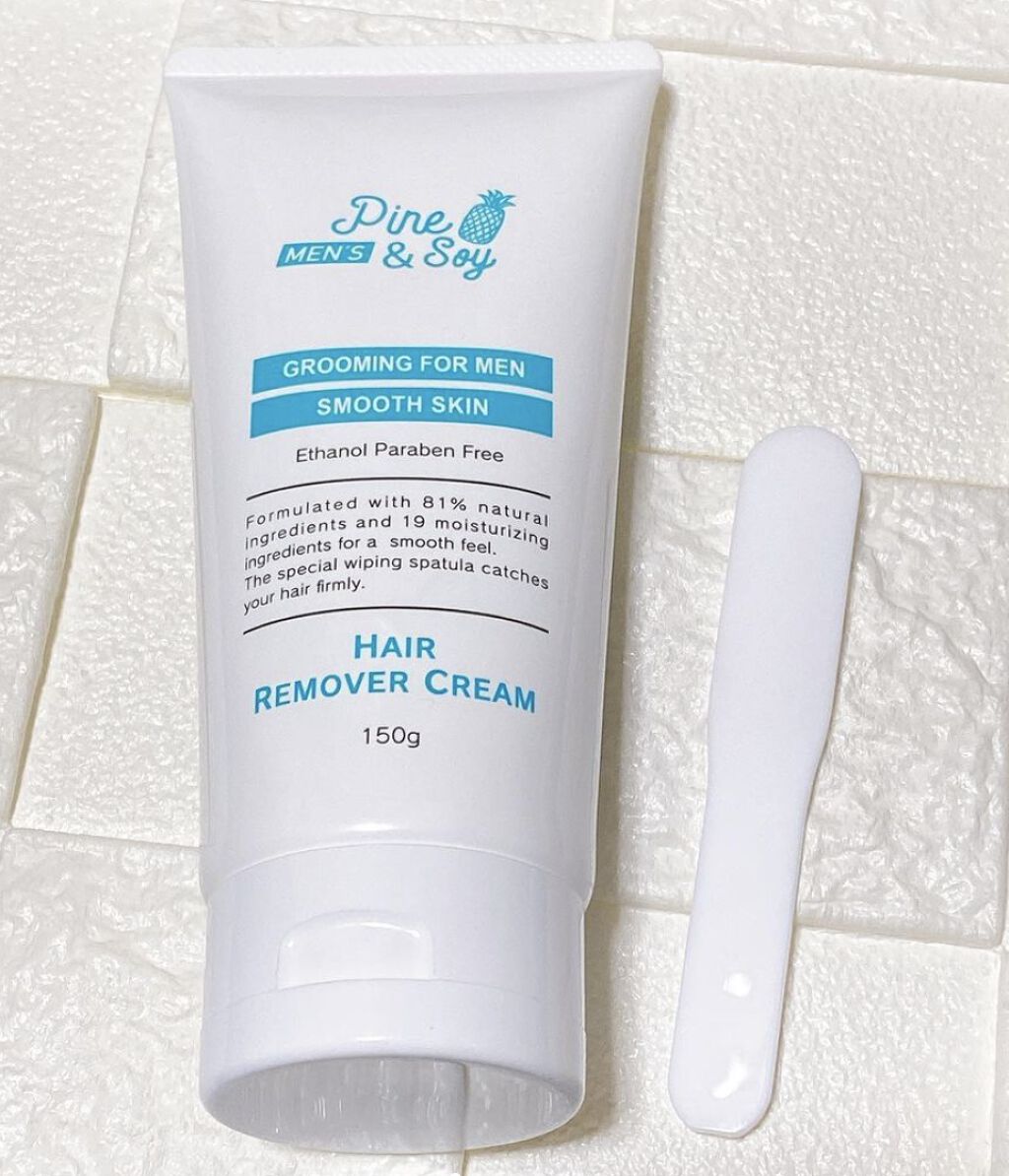 パイン&ソイ メンズヘアリムーバークリーム /アスティ コスメフリーク/除毛クリームを使ったクチコミ（1枚目）