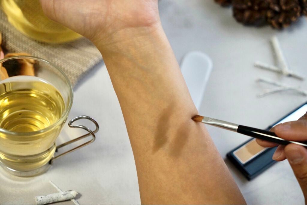 ダブルエンドアイブロウブラシ熊野筆/&be/メイクブラシを使ったクチコミ(7枚目)