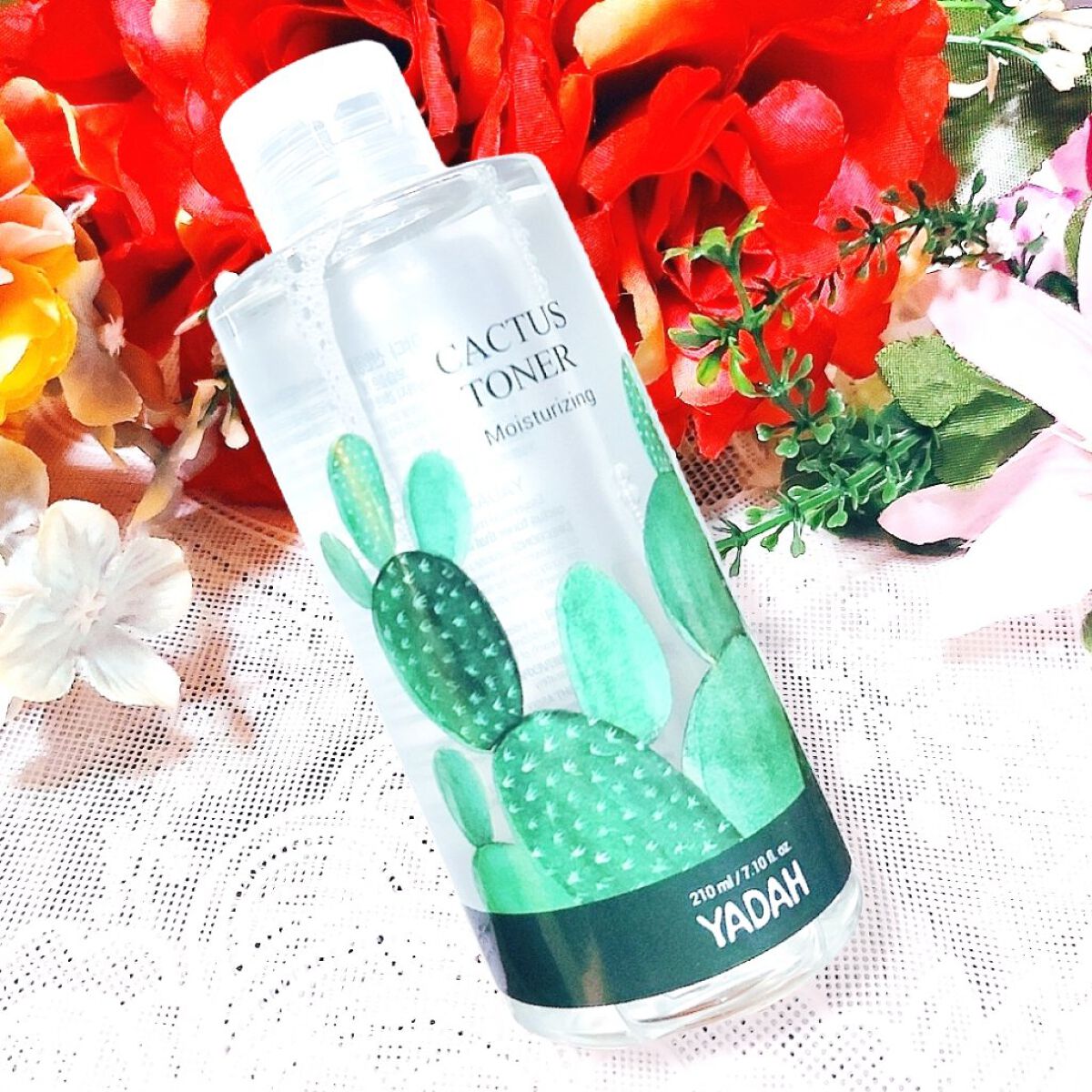 カクタス87%鎮静トナー/YADAH/化粧水を使ったクチコミ（2枚目）