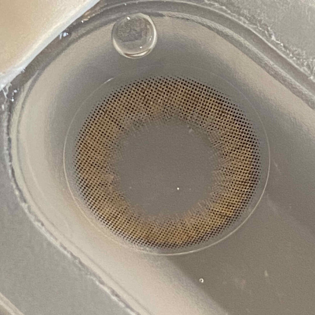 スワニーピュアチョコ(Swany Pure Choco)/OLOLA/カラーコンタクトレンズを使ったクチコミ（2枚目）