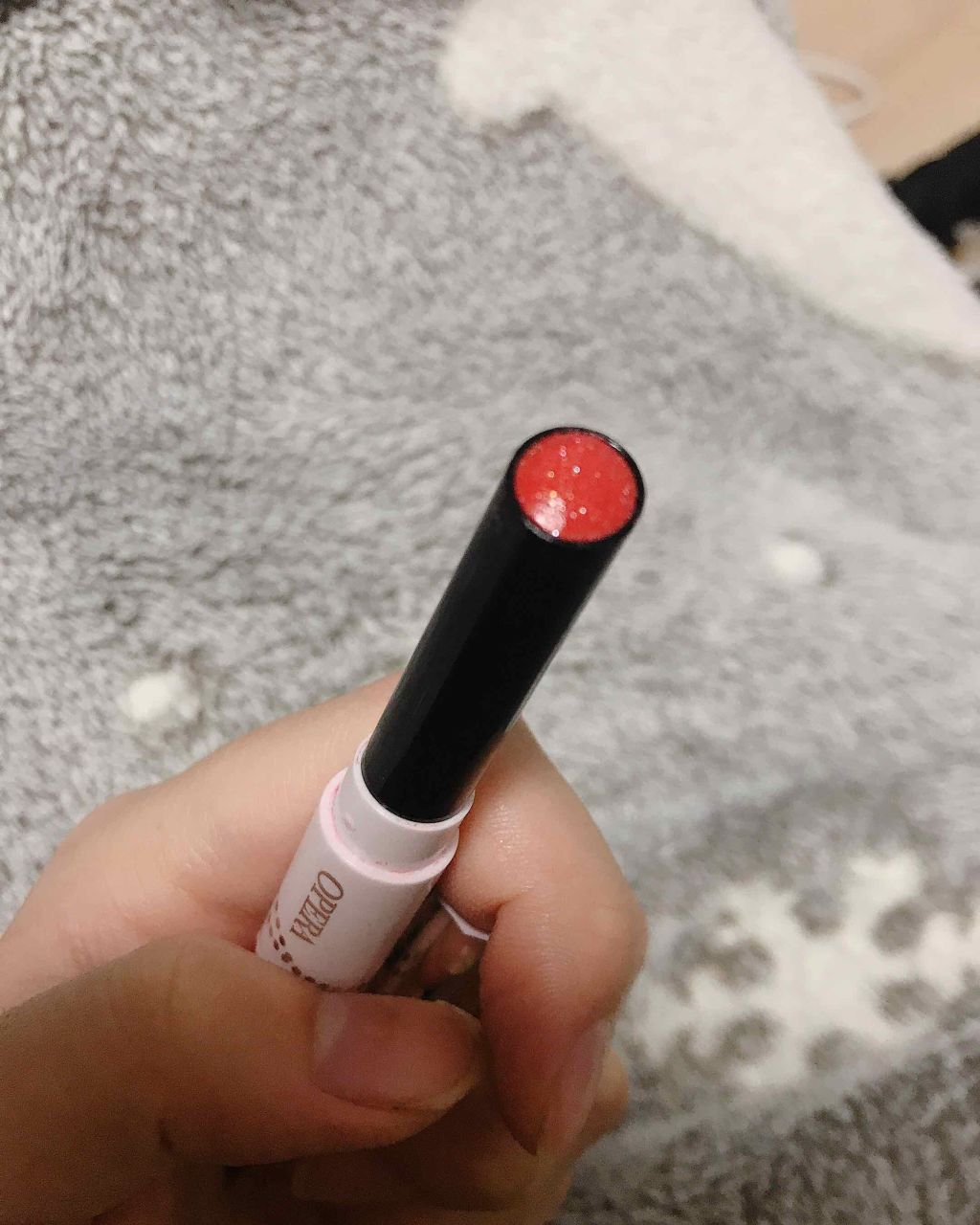 シアーリップカラー（旧） レッド/OPERA/リップグロスを使ったクチコミ（1枚目）