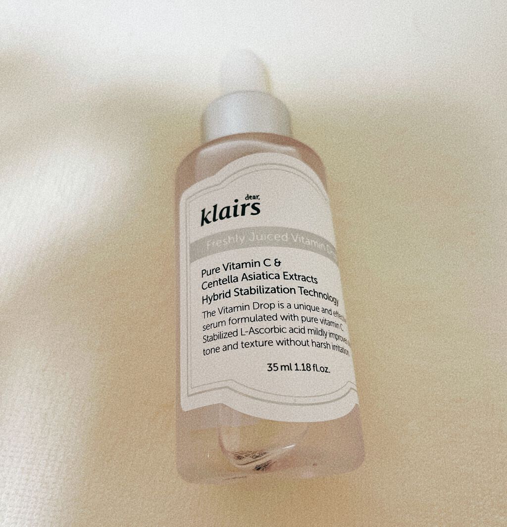 フレッシュリージュースドビタミンドロップ(35ml)/Klairs/美容液を使ったクチコミ(1枚目)