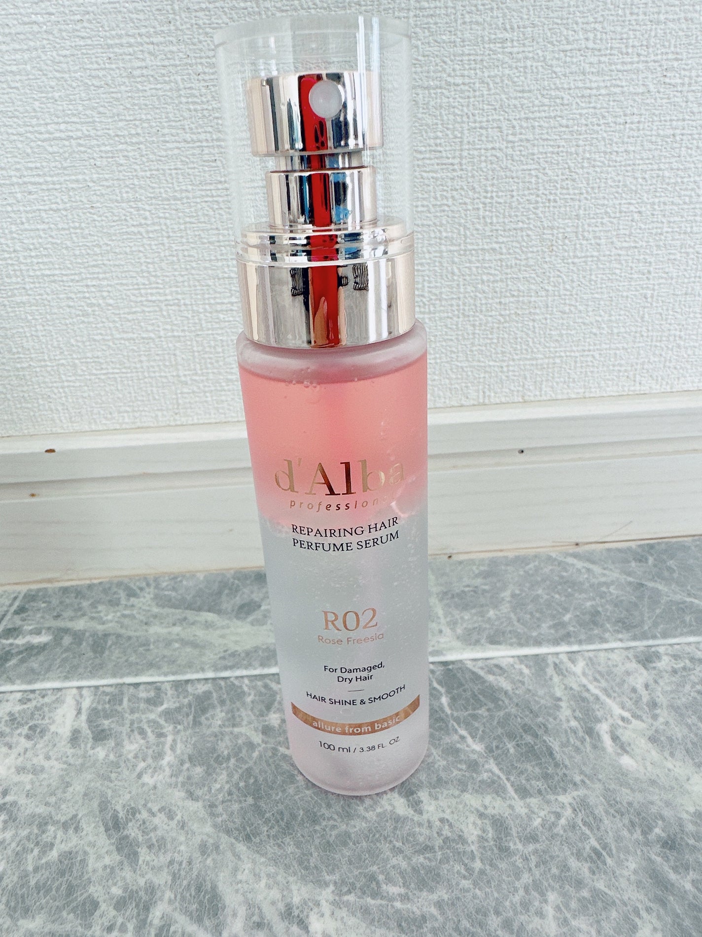 プロフェッショナルリペアリングヘアパヒュームセラム/ダルバ/ヘアミストを使ったクチコミ(2枚目)