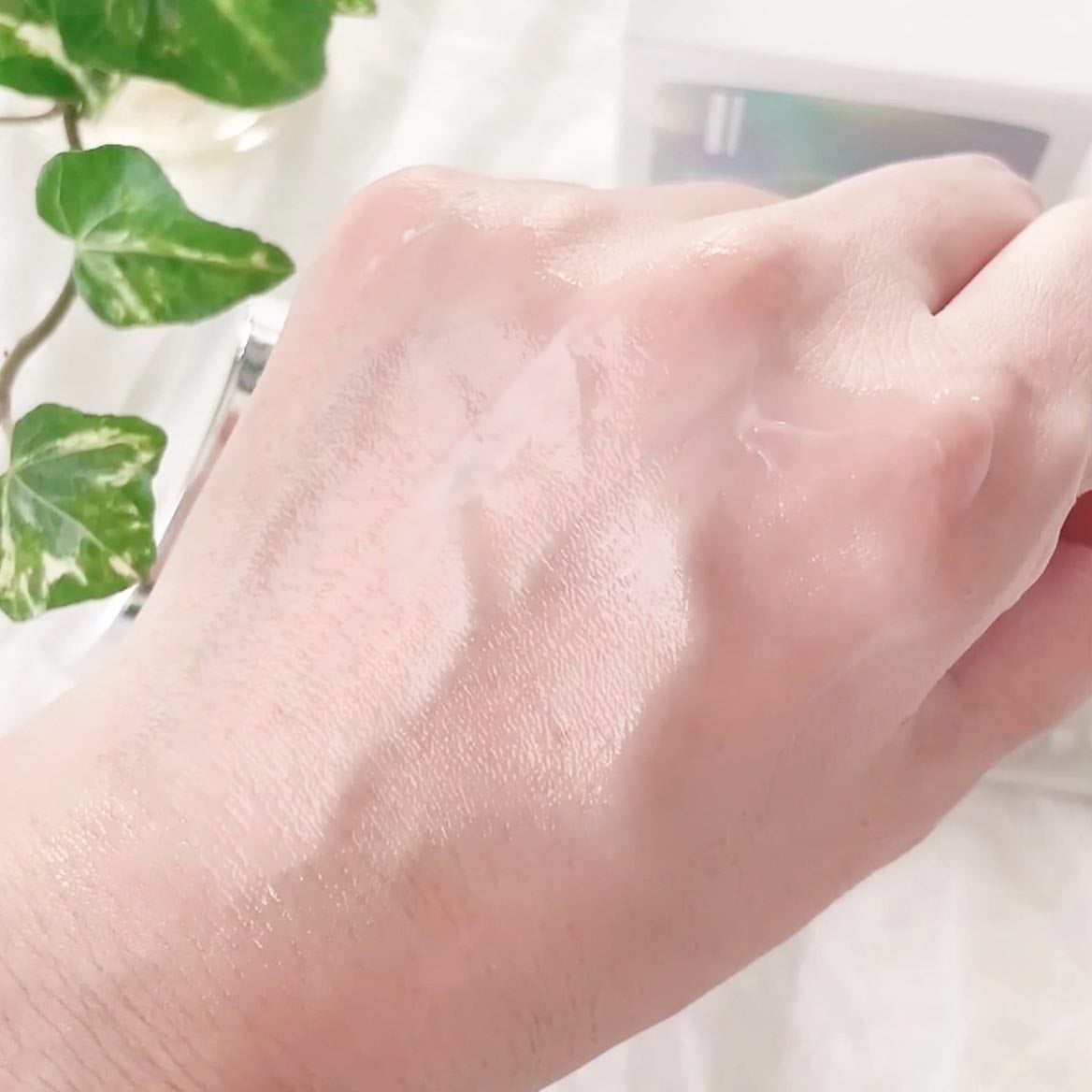 ミッドナイトブルーカーミングクリーム/Klairs/フェイスクリームを使ったクチコミ(4枚目)