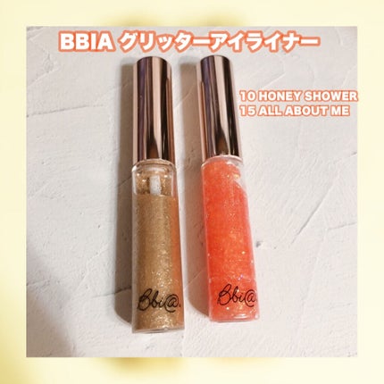 グリッターアイライナー/BBIA/リキッドアイライナーを使ったクチコミ(1枚目)