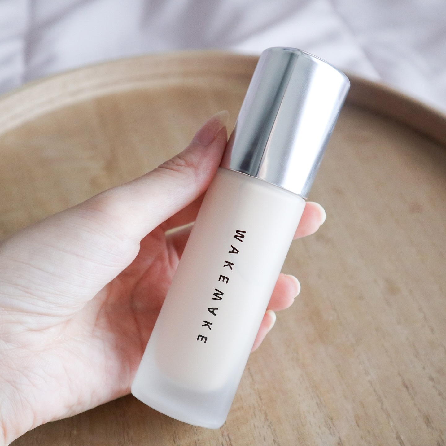 ウォーターベルベットカバーファンデーション/wakemake/リキッドファンデーションを使ったクチコミ（3枚目）