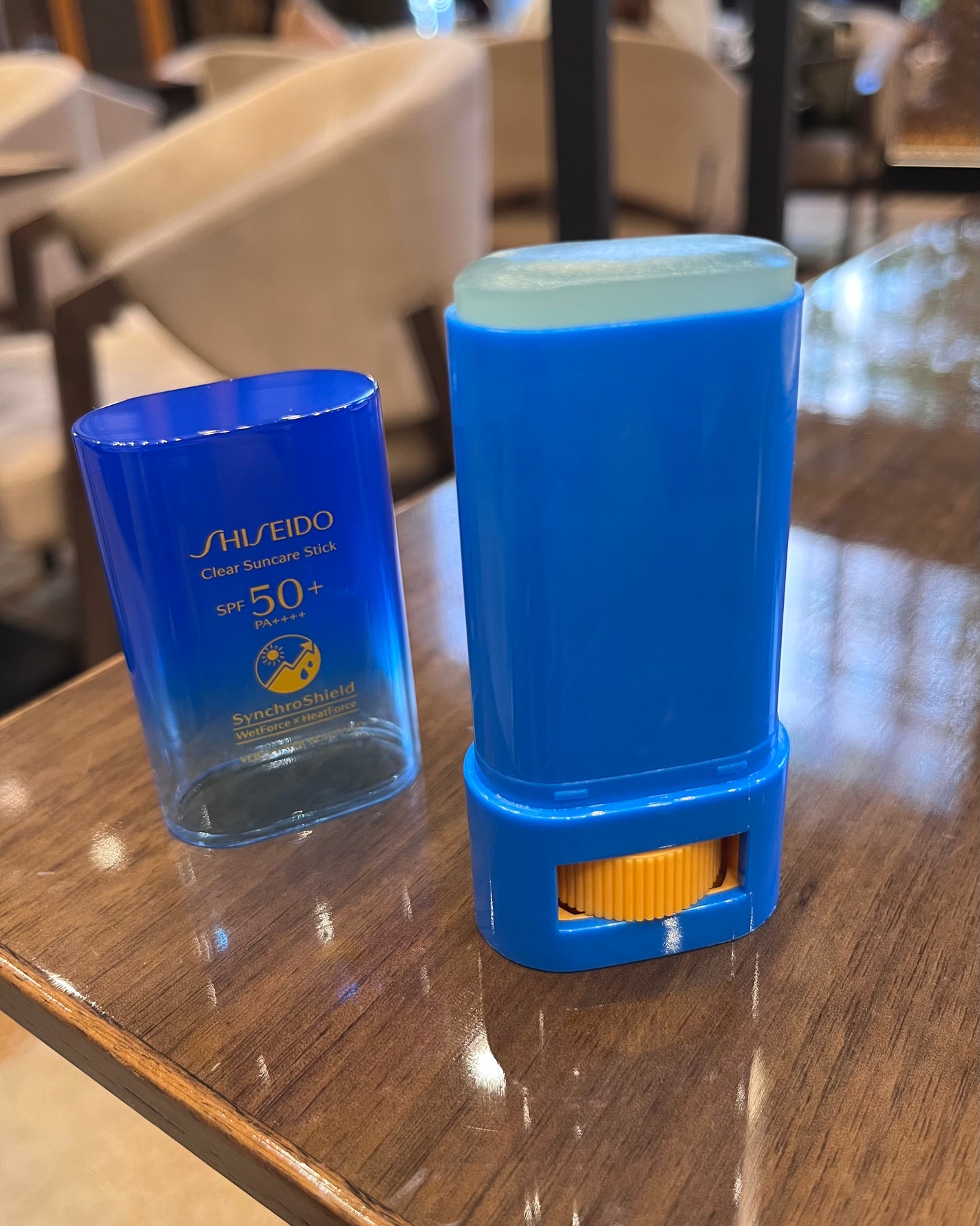 クリア サンケア スティック/SHISEIDO/日焼け止めスティックを使ったクチコミ(2枚目)