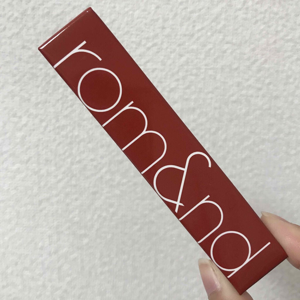 ジューシーラスティングティント/rom&nd/リップティントを使ったクチコミ(1枚目)