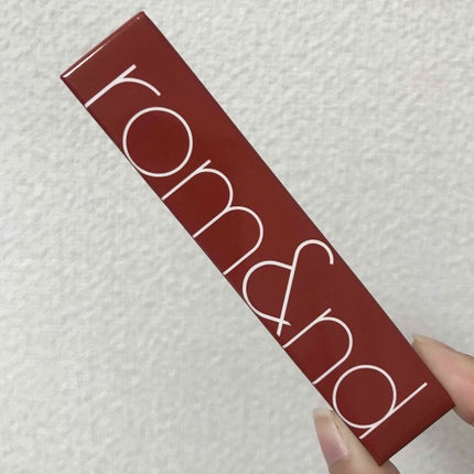 ジューシーラスティングティント/rom&nd/リップティントを使ったクチコミ(1枚目)