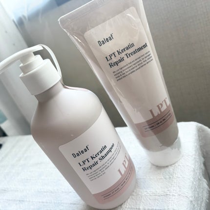 LPTケラチンリペアトリートメント/Daleaf/洗い流すヘアトリートメントを使ったクチコミ(2枚目)