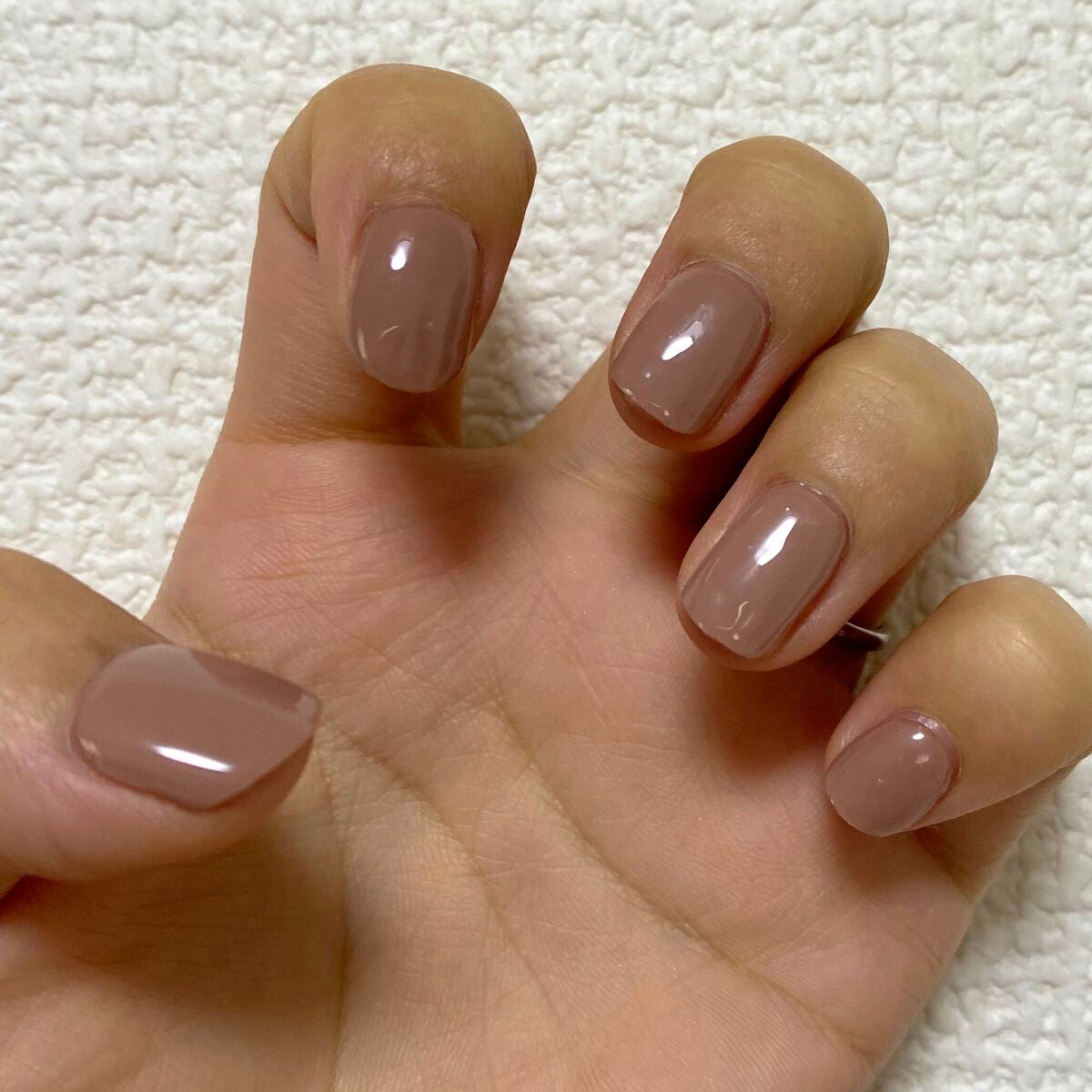 セミキュアジェルネイル(ハンド)/ohora/ネイルシールを使ったクチコミ(1枚目)