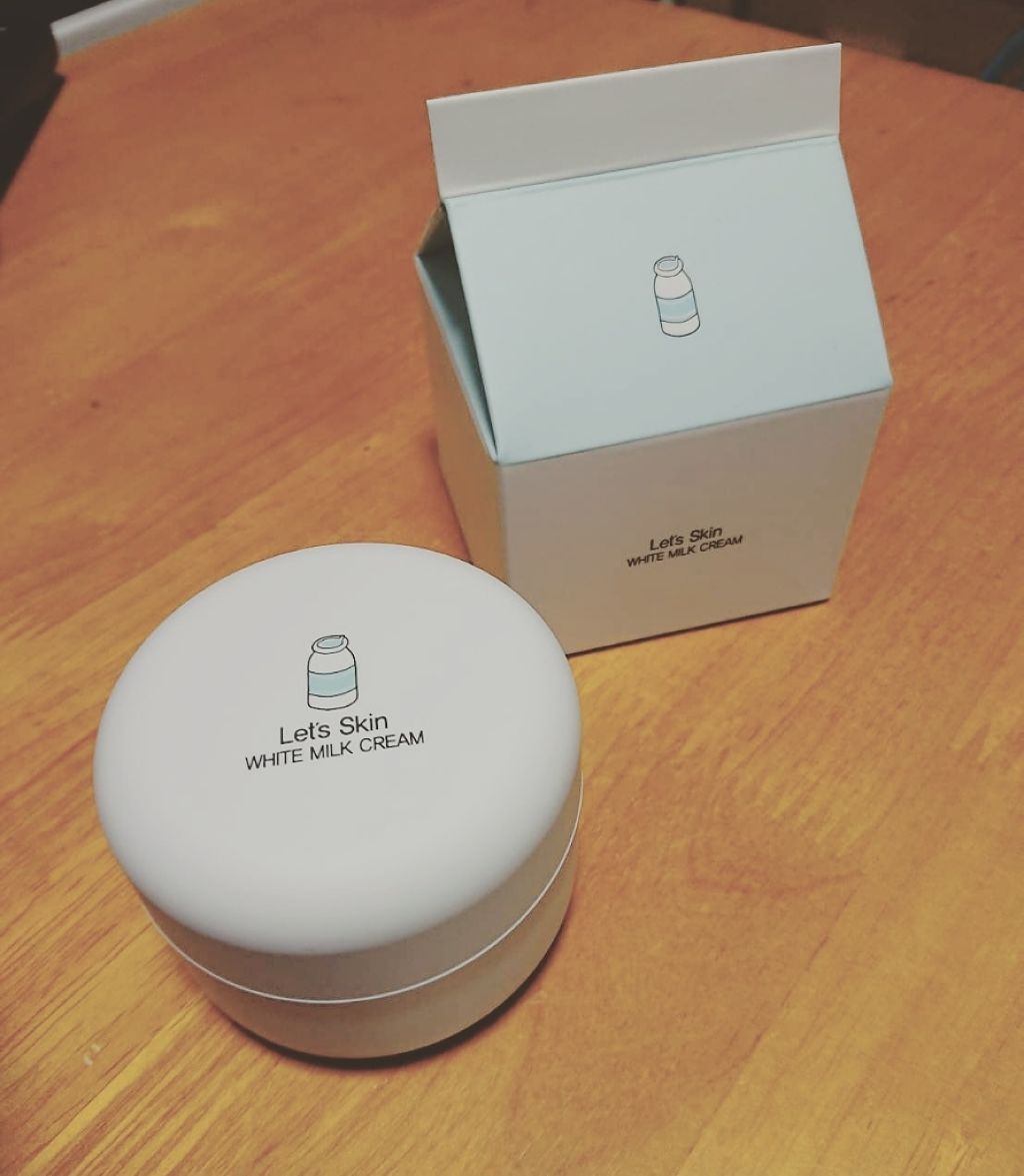WHITE MILK CREAM/3CE/フェイスクリームを使ったクチコミ(1枚目)