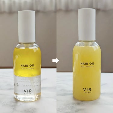 DUAL ESSENCE HAIR OIL/VIR TOKYO/ヘアオイルを使ったクチコミ（3枚目）