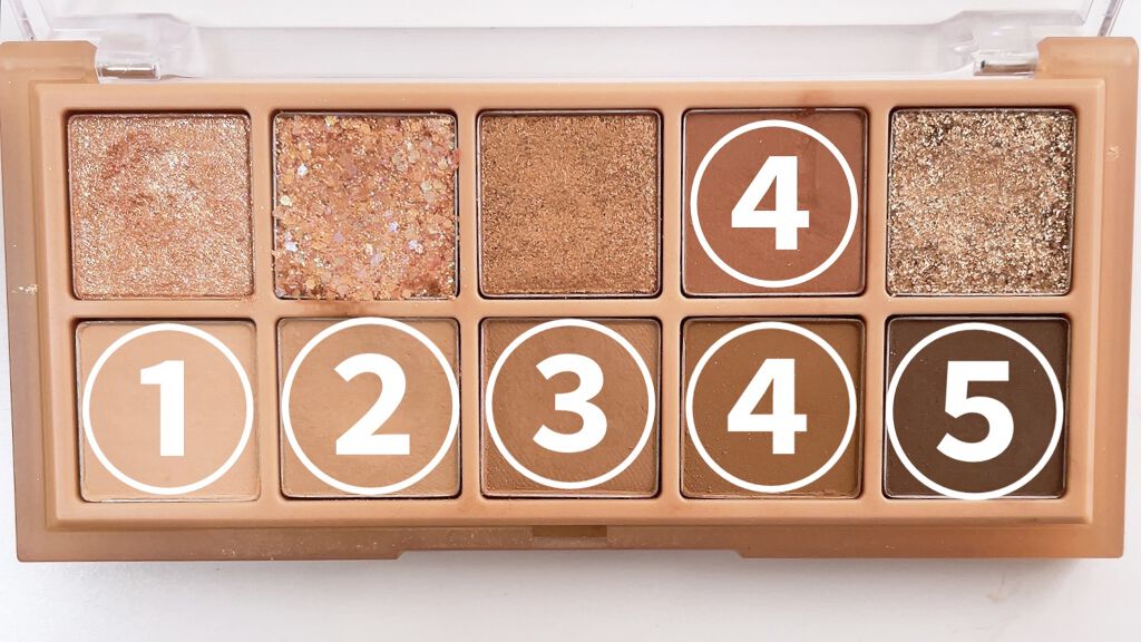 ベターザンパレット/rom&nd/アイシャドウパレットを使ったクチコミ（2枚目）