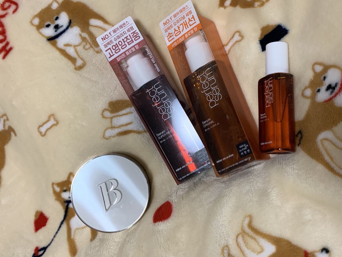 パーフェクトセラム リッチセラム/miseenscene/アウトバストリートメントを使ったクチコミ（1枚目）