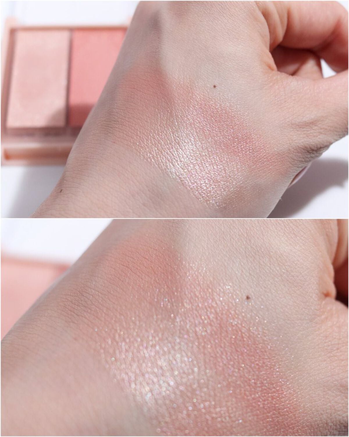 フェイスグロウカラー/CEZANNE/クリームハイライトを使ったクチコミ(4枚目)