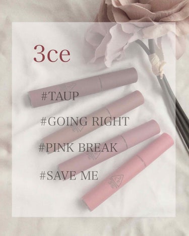 3CE VELVET LIP TINT/3CE/口紅を使ったクチコミ（1枚目）