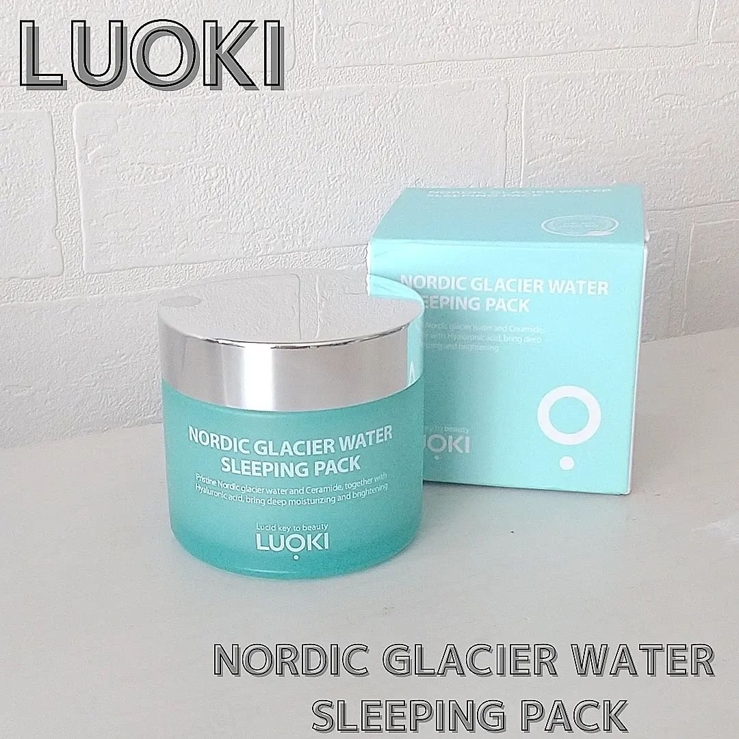 ノルディック氷河水スリーピングパック/LUOKI/フェイスクリームを使ったクチコミ（2枚目）