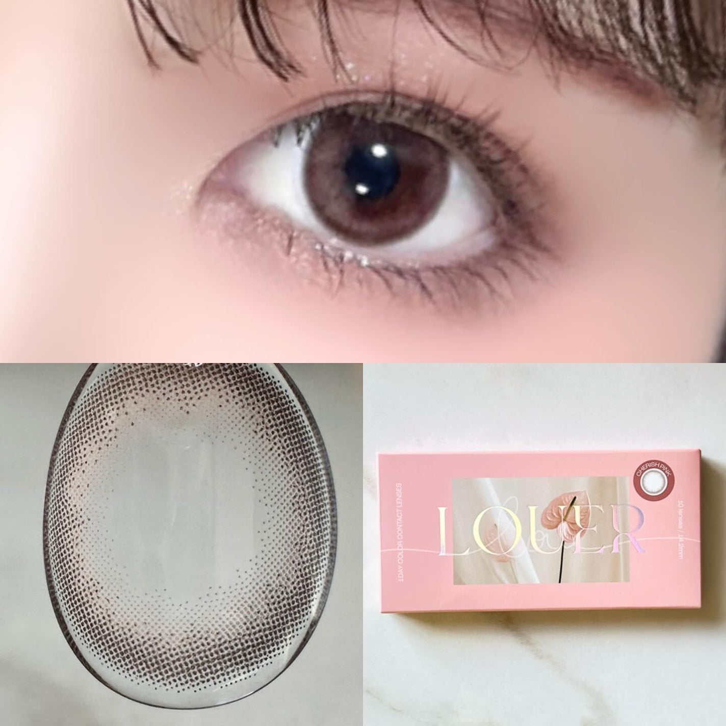 LOUER/LOUER/カラーコンタクトレンズを使ったクチコミ(1枚目)