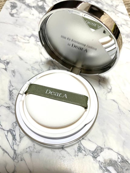 スリムフィット エバーラスティング クッション/Dear.A/クッションファンデーションを使ったクチコミ(2枚目)