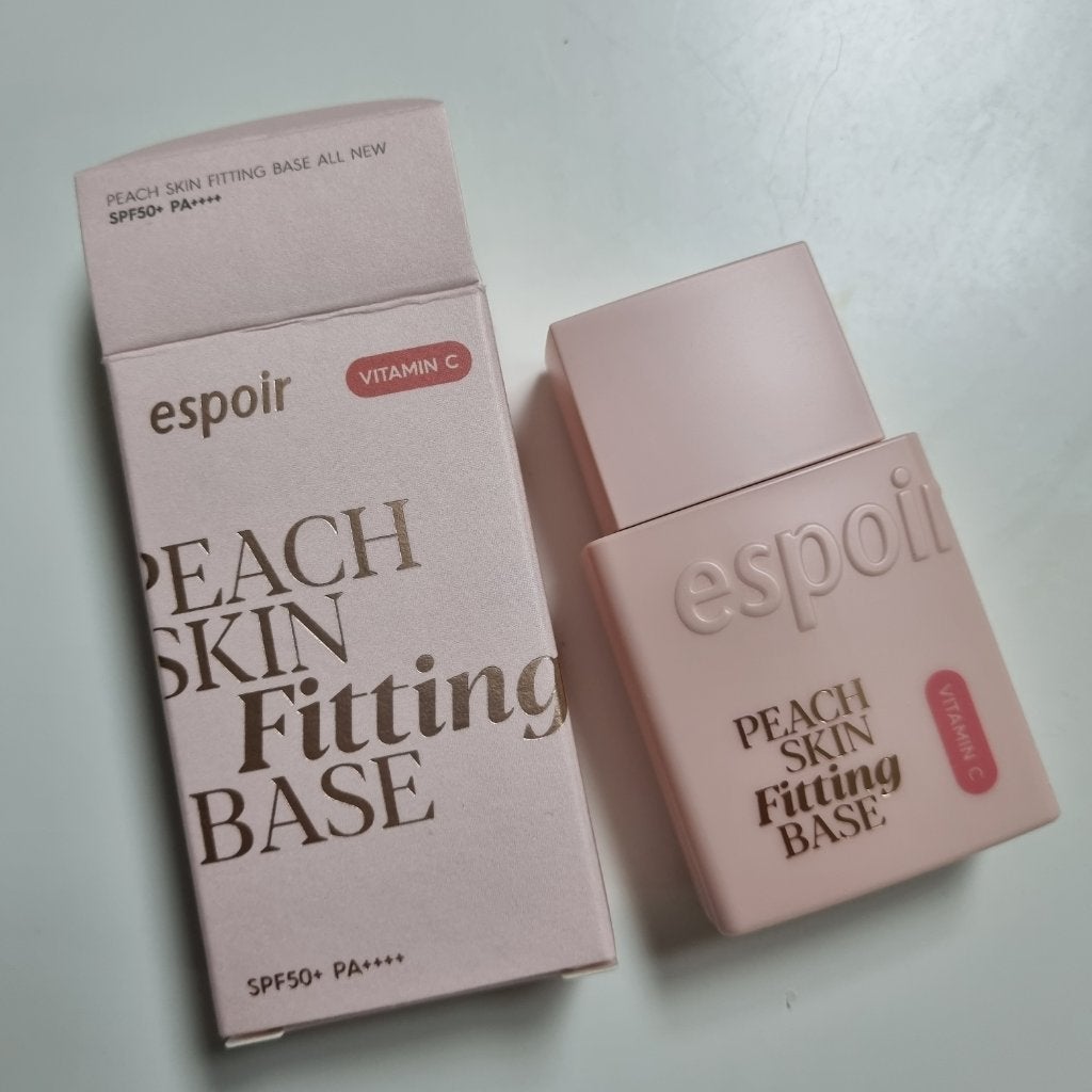 ピーチスキンフィッティングベース オールニュー SPF50 PA++++/espoir/化粧下地を使ったクチコミ(1枚目)