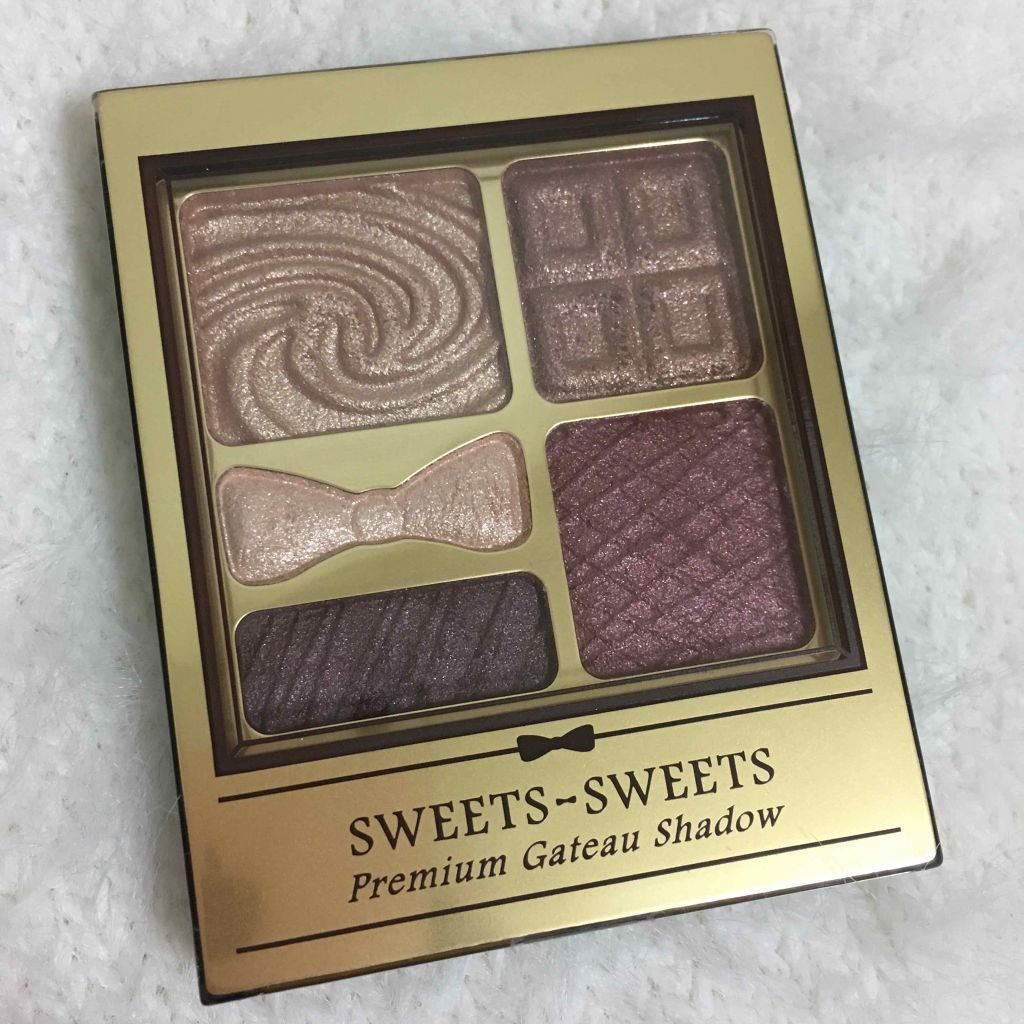 プレミアムガトーシャドウ/スウィーツ スウィーツ/アイシャドウパレットを使ったクチコミ(2枚目)