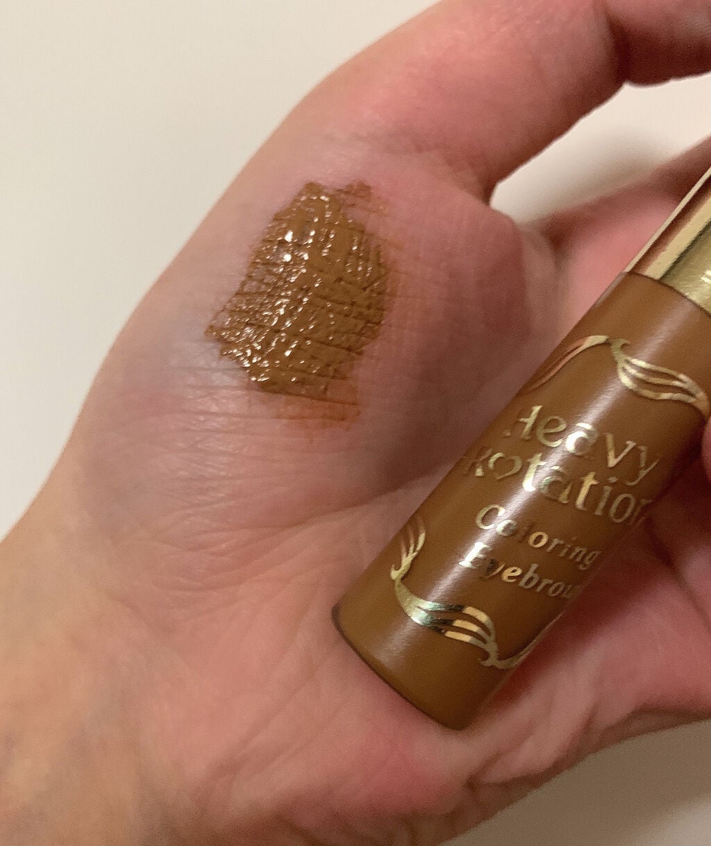 カラーリングアイブロウ/ヘビーローテーション/眉マスカラを使ったクチコミ(3枚目)