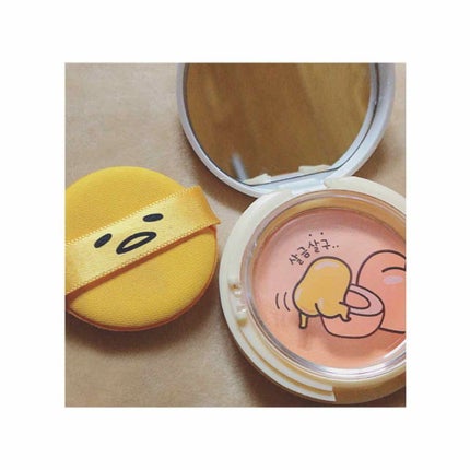 ホリカホリカ ぐでたま クッションパフ/HOLIKA HOLIKA/パフ・スポンジを使ったクチコミ(2枚目)