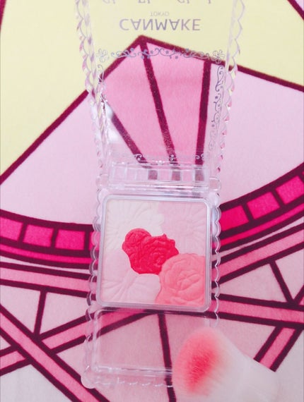 グロウフルールチークス/キャンメイク/パウダーチークを使ったクチコミ(2枚目)