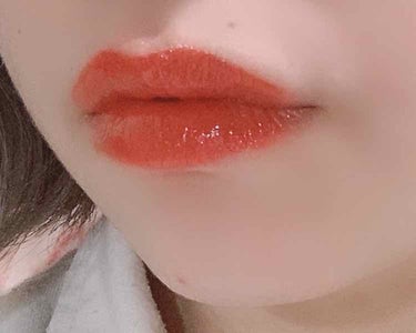 あいころ on LIPS 「一重メイクリップ💄💕メイベリンの518番オレンジ味もあり、赤味..」（1枚目）