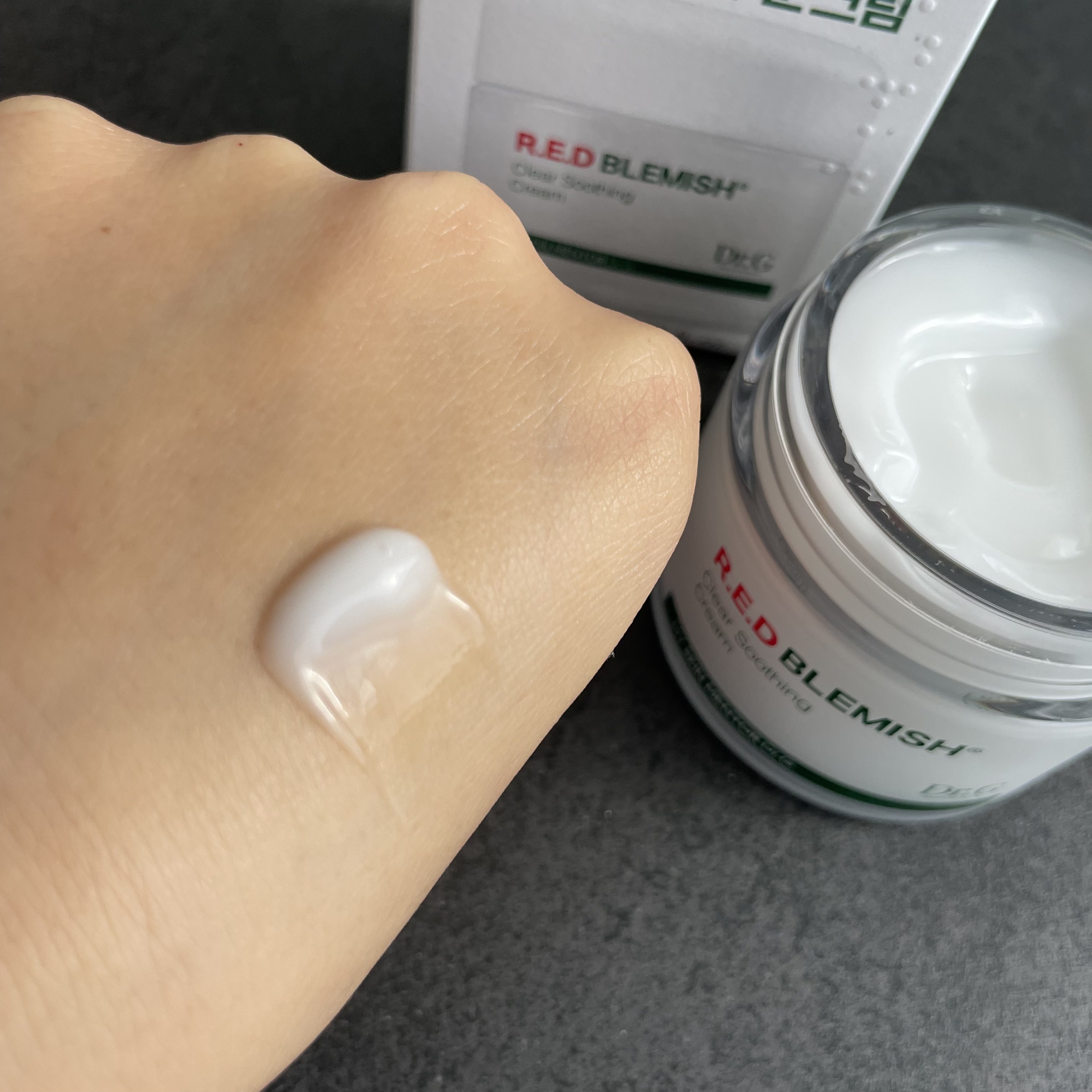 レッドブレミッシュ クリアスージングクリーム/Dr.G/フェイスクリームを使ったクチコミ（2枚目）