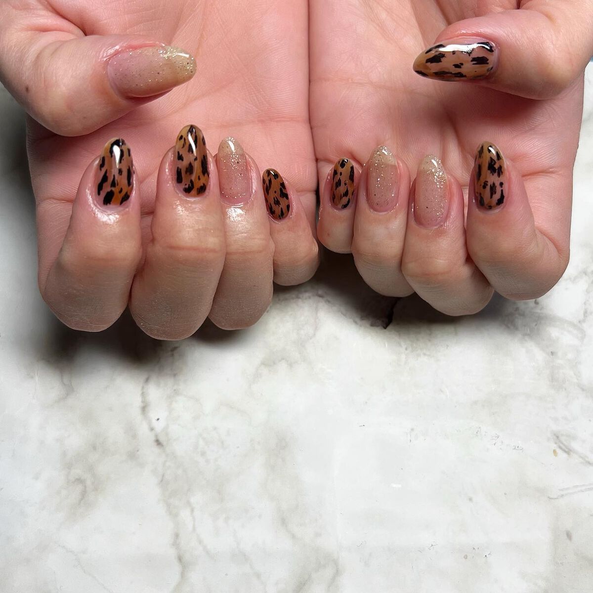 #レオパードネイル,#ネイル,#ニュアンスネイル,#スカルプネイル,#ジェルネイル,#ママネイル,#ギャルネイル,#大人ネイル,#派手ネイル,#ネイル,#城陽ネイル,#京都ネイル,#大阪ネイル,#奈良ネイルのネイルデザイン