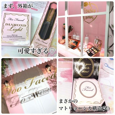 ダイヤモンドライト マルチユース ハイライター/Too Faced/パウダーハイライトを使ったクチコミ（2枚目）