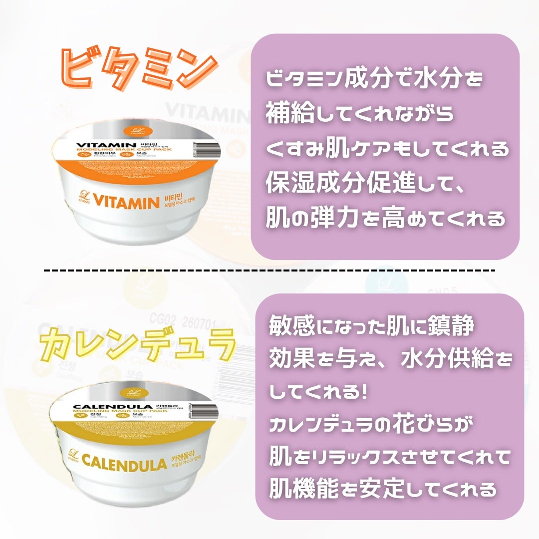 モデリングカップパック ビタミン/LINDSAY/洗い流すパック・マスクを使ったクチコミ(6枚目)