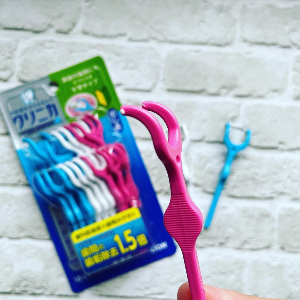 クリニカ アドバンテージ デンタルフロス Y字タイプ/ライオン/デンタルフロス・歯間ブラシを使ったクチコミ(3枚目)