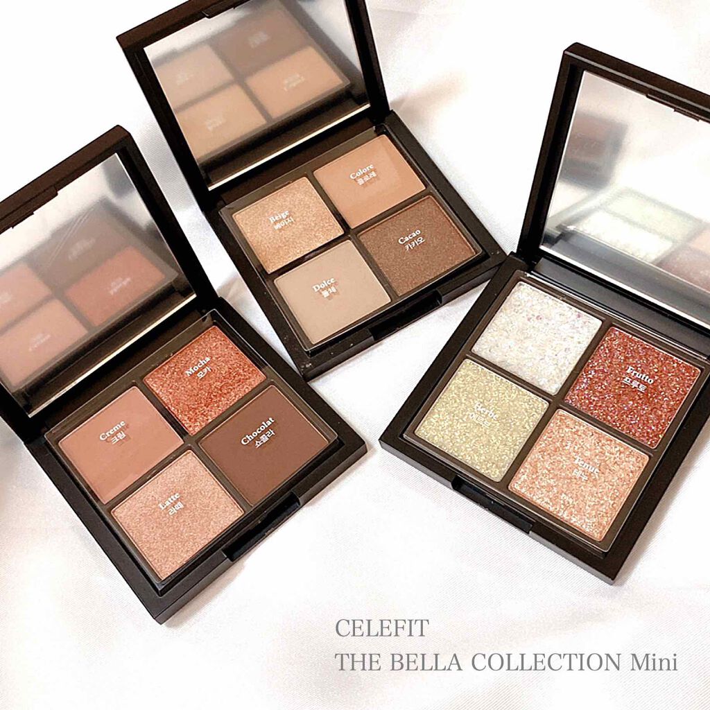 THE BELLA COLLECTION mini/CELEFIT/アイシャドウパレットを使ったクチコミ（1枚目）