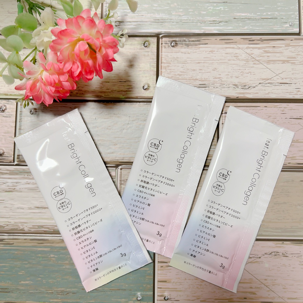 ブライト コラーゲン/Feat./美容サプリメントを使ったクチコミ（2枚目）