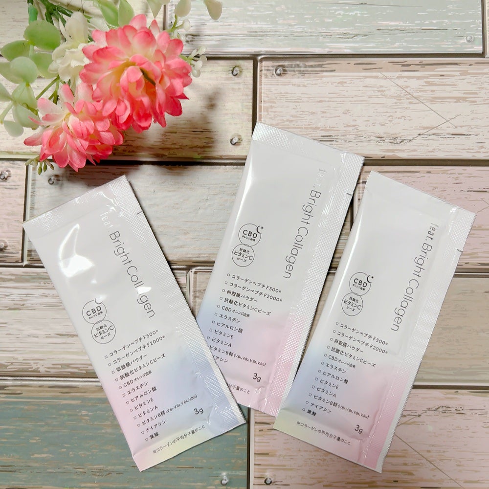 ブライト コラーゲン/Feat./美容サプリメントを使ったクチコミ(2枚目)