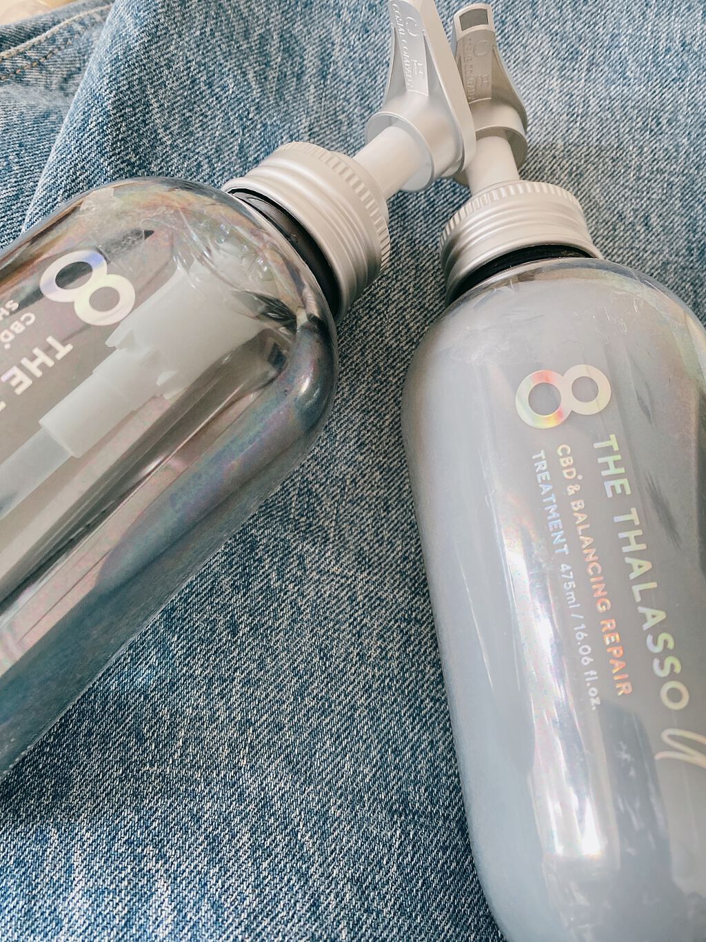 エイトザタラソ ユー CBD＆リフレッシング クレンズ 美容液シャンプー／CBD＆バランシング ダメージリペア 美容液ヘアトリートメント/エイトザタラソ/市販シャンプーを使ったクチコミ（1枚目）