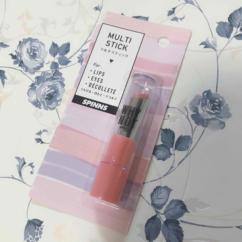 WHY NOT SPINNS マルチスティック/DAISO/口紅を使ったクチコミ(2枚目)