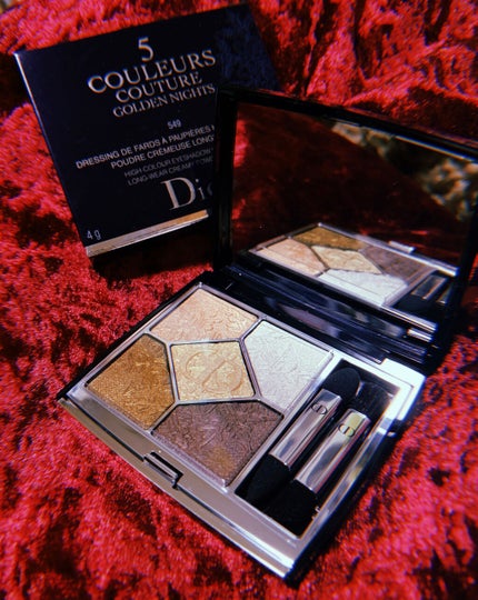 サンク クルール クチュール<ゴールデン ナイツ>/Dior/アイシャドウパレットを使ったクチコミ(3枚目)
