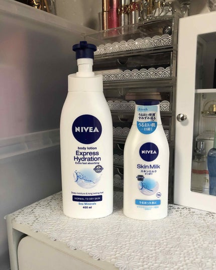 スキンミルク(さっぱり)/ニベア/ボディミルクを使ったクチコミ(1枚目)