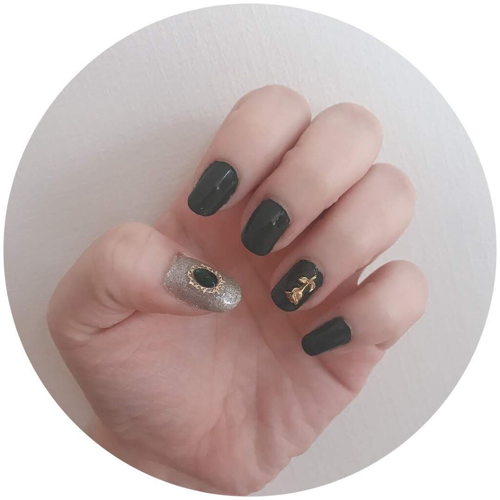 しずくネイルシール/キャンドゥ/ネイルシールを使ったクチコミ（1枚目）